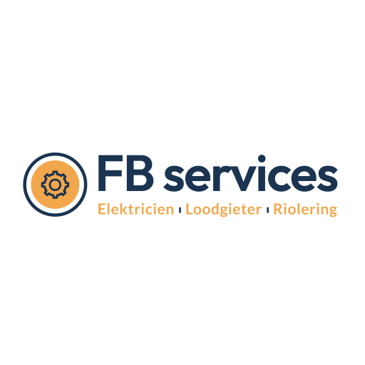 Het logo van FB Services, uw elektricien voor in Tilburg